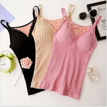 Новая мода двойной утолщение утолщенное нижнее белье осень зима дна бесшовные подтяжки женский жилет