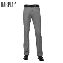 Harpia Для мужчин одежда 2018 Мужской Брюки Для мужчин летняя хлопковая Pantaloni Uomo Повседневное тонкий прямой большой Размеры 8xl Бизнес Длинные