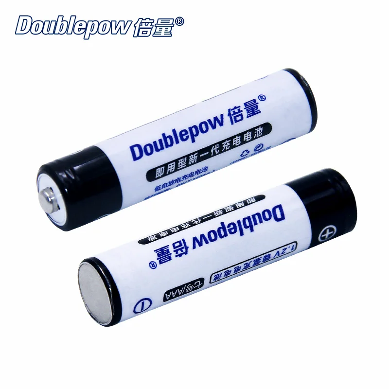 8 шт./лот doulepow DP-AAA1100mA 1,2 в Ni-MH аккумуляторная батарея в фактической высокой емкости 1100ма батарея