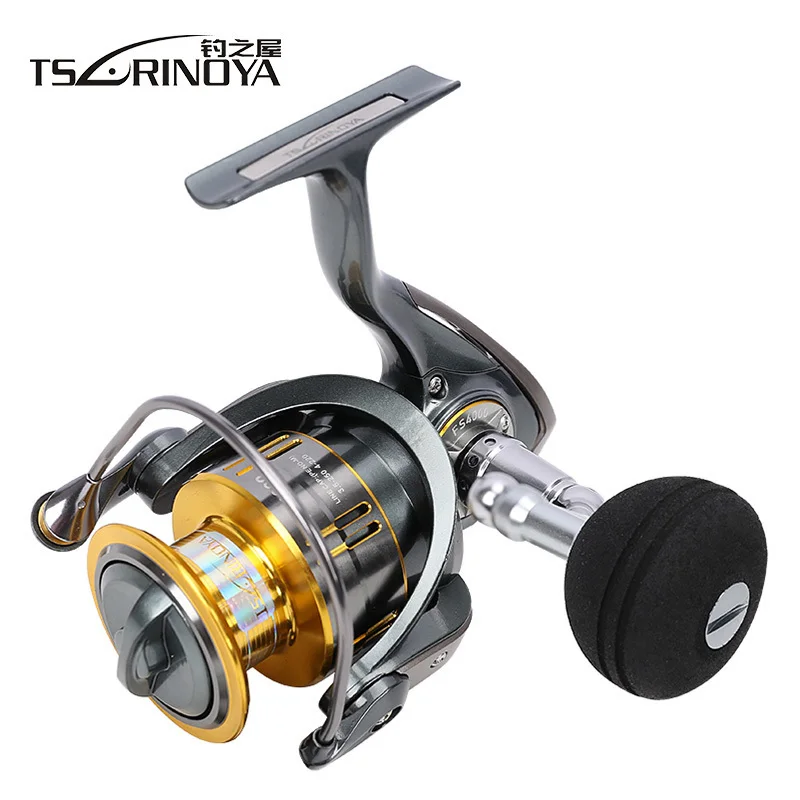 

TSURINOYA Saltwater Jigging Fishing Reel FS4000-5000 10BB Speed Ratio 5.2:1 Drag Force 11kg Sea Boat Spinning Reel