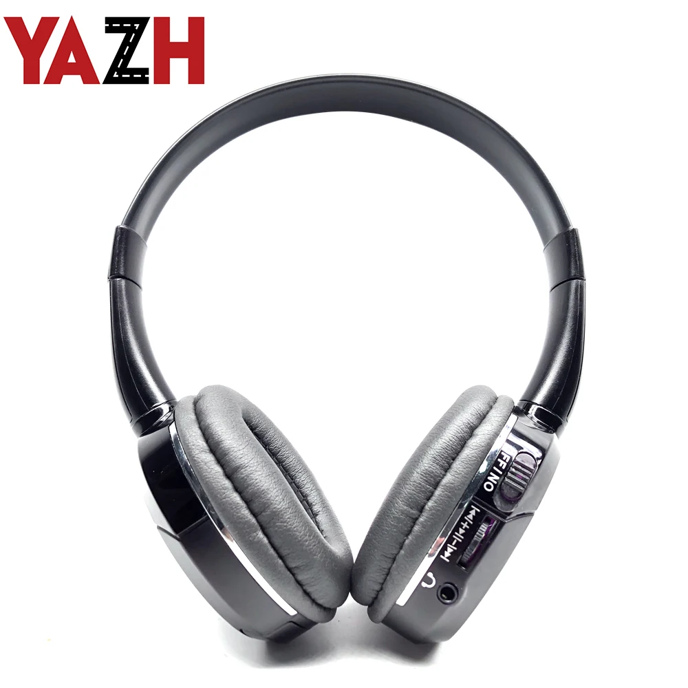 Bluetooth наушники на подголовник портативная гарнитура с активным шумоподавлением