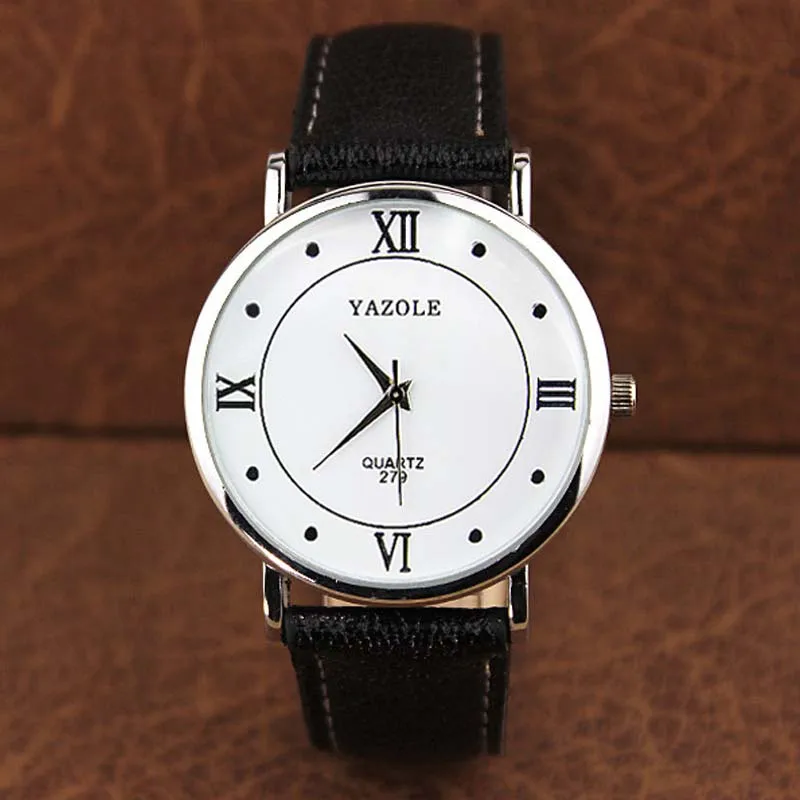 Simple Neutral Pointer Quartz Wristwatches Fashion Romantic Couple ...