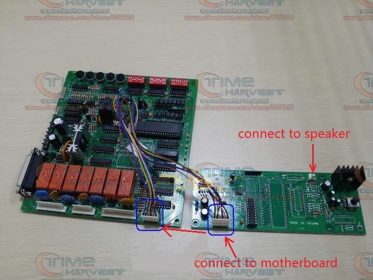connect to motherboard