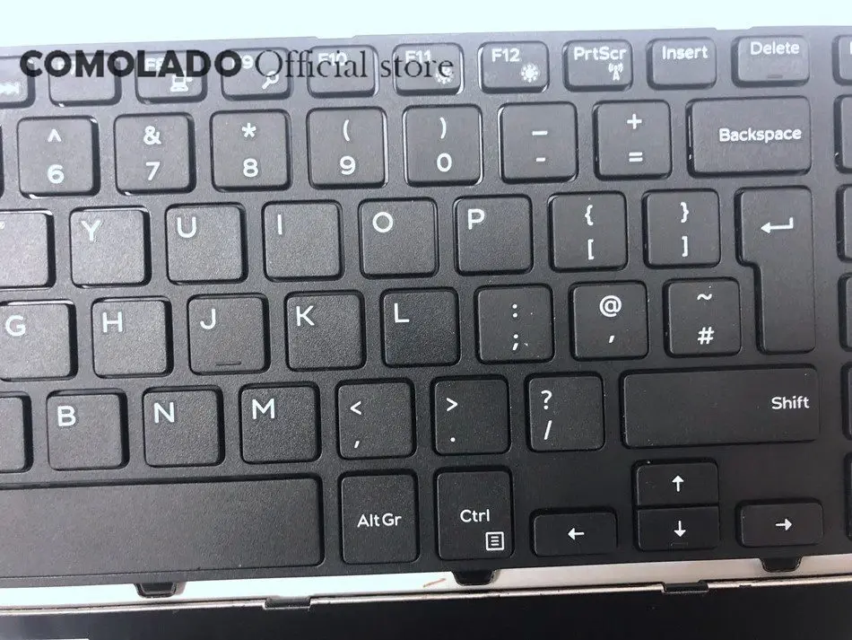 UK Laptop Keyboard for Dell Inspiron 15 3000 5000 3541 3542 3543 5542 5545 5547 15-5547 15-5000 15-5545 17-5000 15.6 Black UK Layout -2