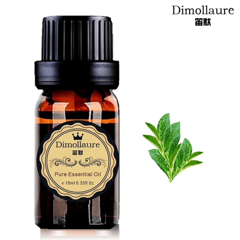 Дешево Dimollaure Чай Pure tree эфирное масло ароматерапия завод эфирное масло для ухода за кожей массажное масло аромат лампы Чай масло дерева