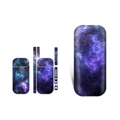 YSIQOS0109 Звездное небо 3м водонепроницаемый ПВХ Кожа Наклейка для IQOS 2,4 плюс Чехол декоративная Защитная крышка наклейка - Цвет: YSIQOS0109
