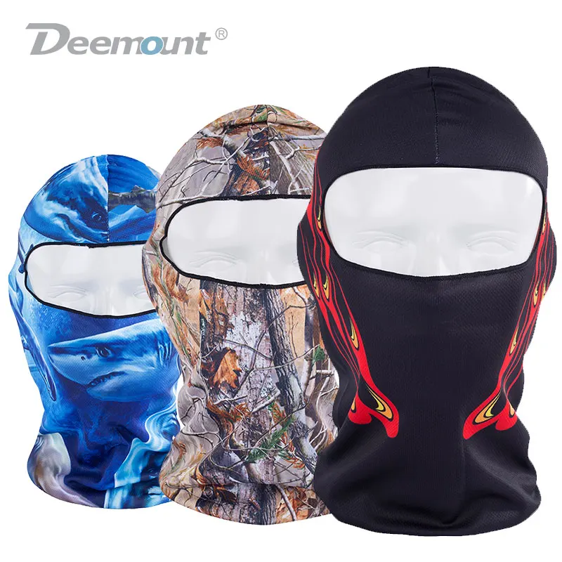 

3D Outdoor Bicycle Motorcycle Sports Ski Hats Balaclava Snowboard Full Face Mask Summer Printed Mountain Bike Cycling Scarf Cap