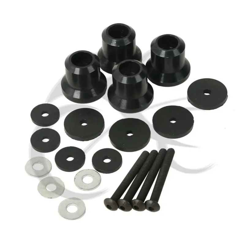 Completo para Honda Risers Goldwing Bagageiro Gl1800 Modelos 01-13 08 5 - 8 Kit Mod. 216848 6 Sistemas de transporte