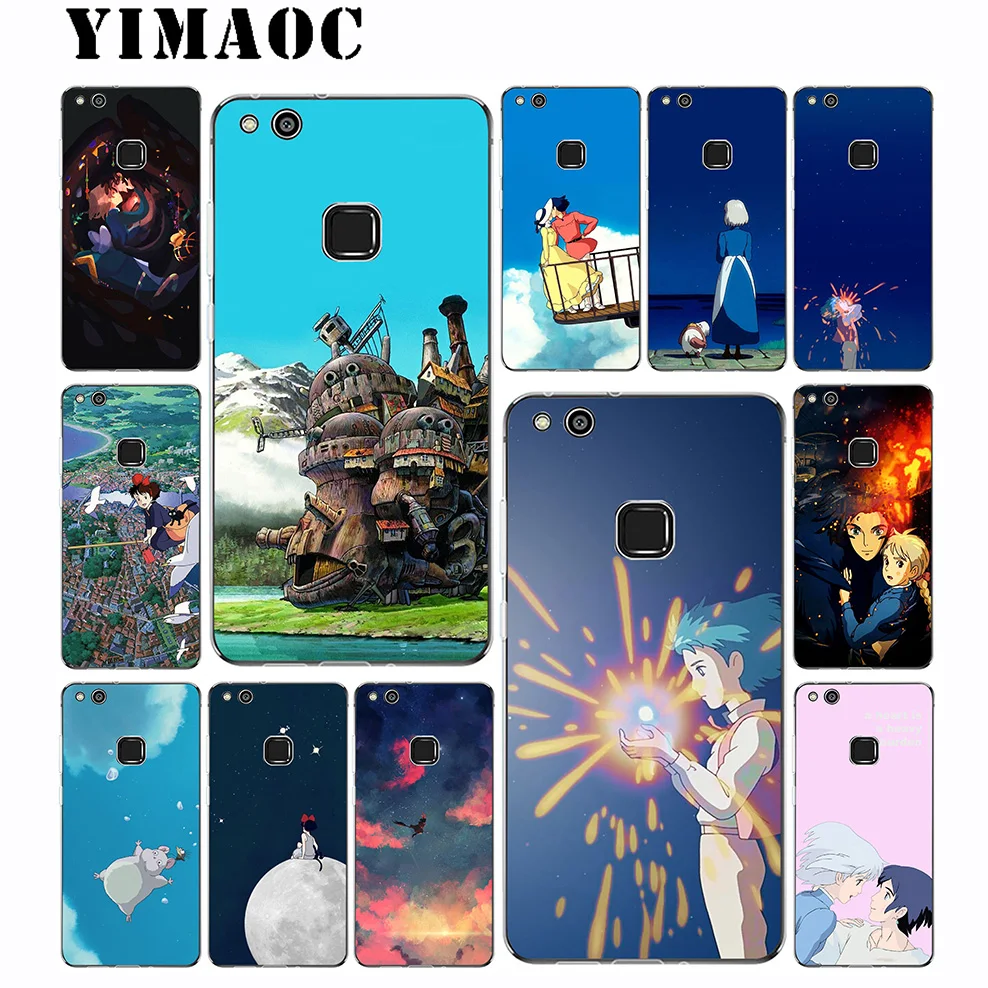 Howl is Moving Castle Soft Case for Huawei Mate 30 20 P30 P20 P10 P9 P8 2015 2016 2017 P Smart Lite Pro |