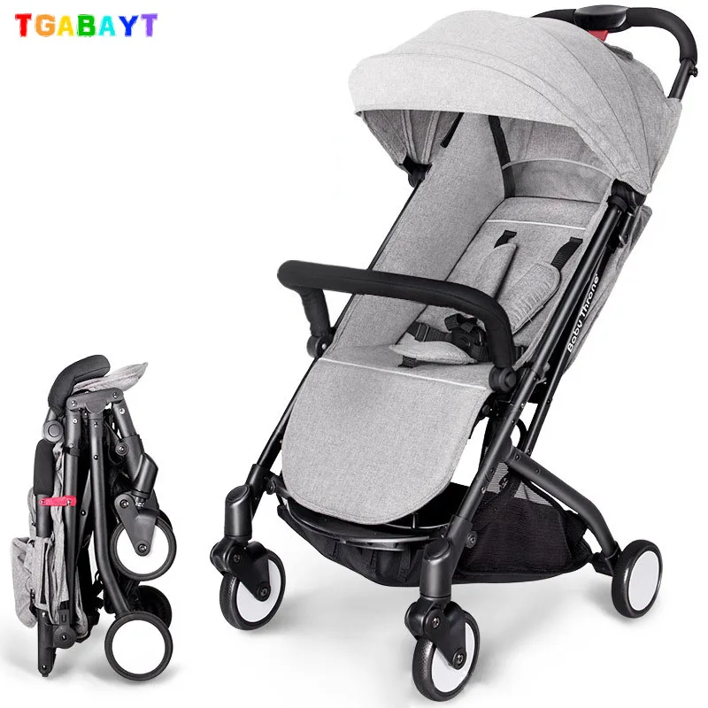 

TGABAYT protable stroller baby carriage can sit&lie folding stroller ultra-light kids travel yoya stroller can put on airplane