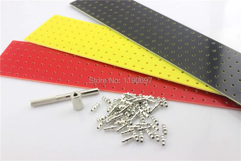 DIY Projects Audio Tag Strip Board Turret Board Tin Silver Gold Copper 50PCS Turrets 2MM Board 1Set DIY AMP Audio Free Shipping 6