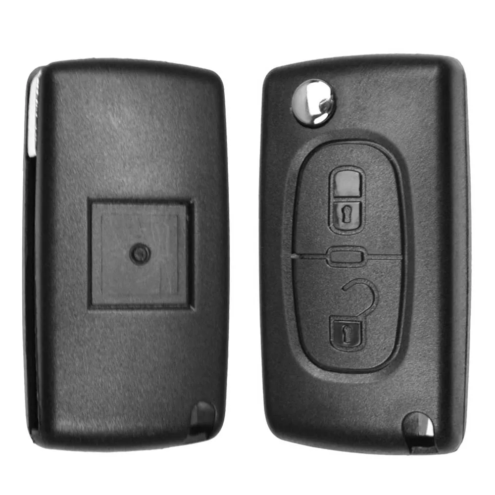 For Peugeot 308 207 307 3008 5008 807 For Citroen C2 C3 C4 C5 C6 C8 Car Key  Remote Flip Key Shell Case 2 Buttons CE0523 CE0536 - AliExpress