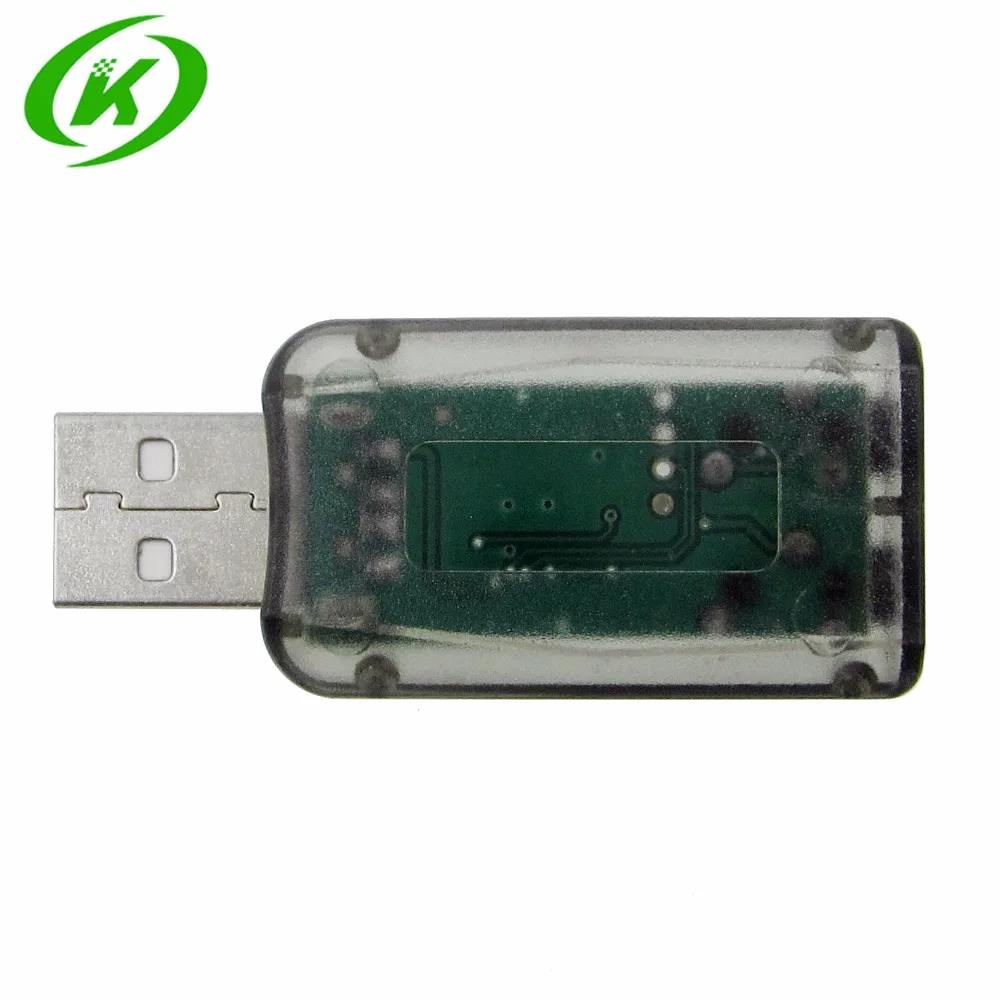 Чипсет CM108 с USB 2 0 на 3D звуковую карту АДАПТЕР ВИРТУАЛЬНОЙ звуковой карты 5 1