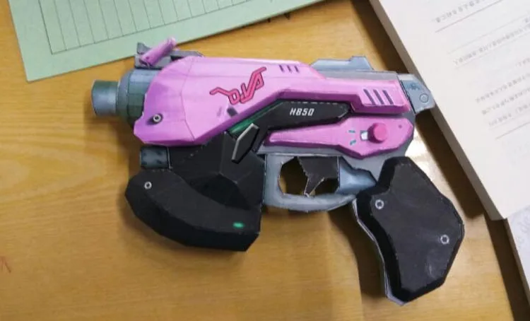1:1 Watchman Pioneer DVA Pulse Gun ручная работа не запуская 3D модель бумаги|Картонные