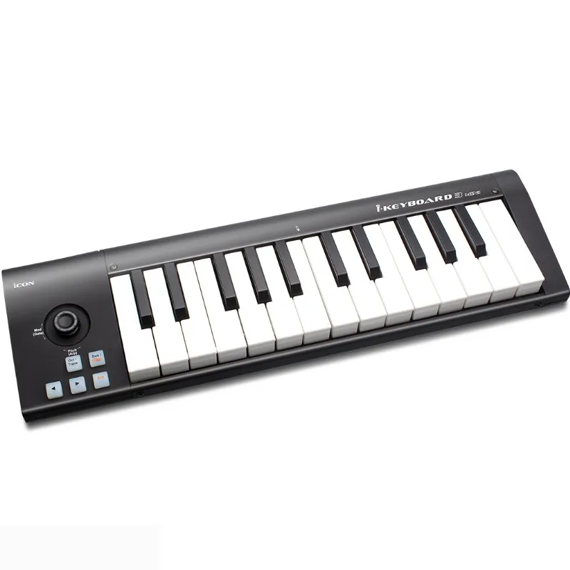 Клавиатура iCON iKeyboard 3 mini 25 note чувствительная к скорости клавиши в пианино USB MIDI