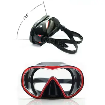 

Professional Diving Mask Goggles Large Frame Large Field of Vision Waterproof Swimming Unisex Glasses Diving Equipment