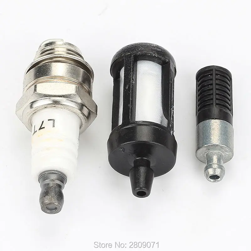 Fuel oil filter Spark plug Fit For Stihl 017 018 023 025 MS180 MS210