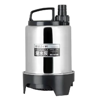 

HAILEA HX 8200 8400 Stainless steel large flow submersible pump koi fish pond rockery fountain pump
