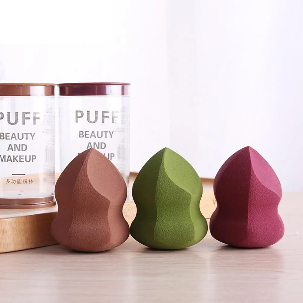 Women 1pcs Puff Soft Foundation Sponge Flawless Dry Wet Make Up Powder Puffs Bigger in Water Face Powder Contour Sponge Tool 628
