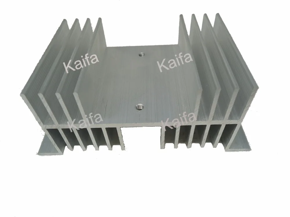 

1pc Single W shape Aluminum Phase Solid State Relay SSR Heat Sink Small Type Heat Dissipation form 10A to 100A radiator