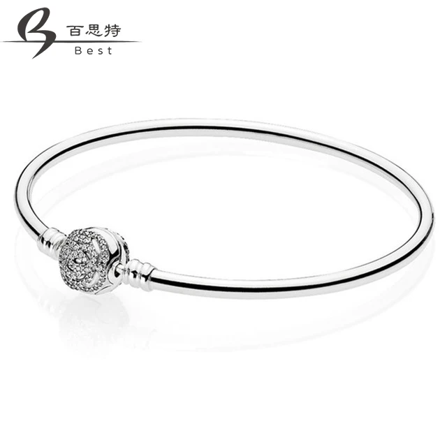 

BEST100%925 Standard Sterling Silver 590748CZ Charm LIMITED EDITION BEAUTY AND THE BEAST Bangle Women Jewelry Free Shipping