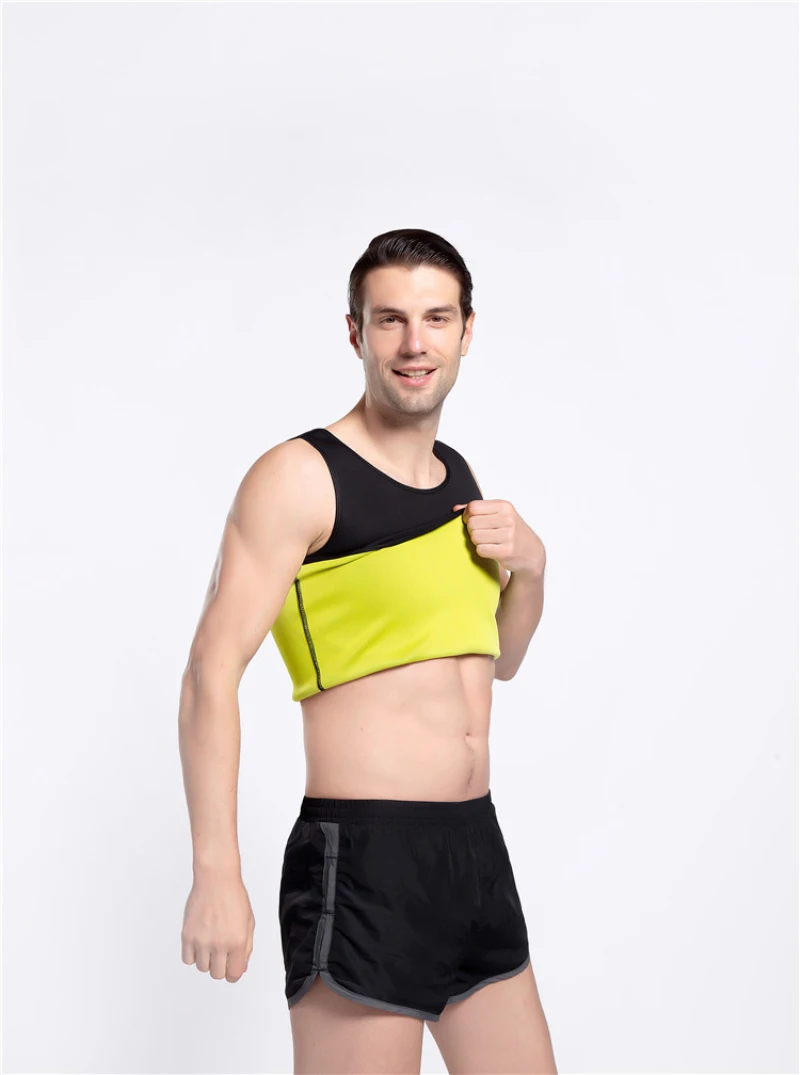 Slimming Belt Belly Men Sport Fitness Vest Abdomen Fat Burning Shaperwear Waist Sweat Corset Weight Dropshipping Waist Trainer-7