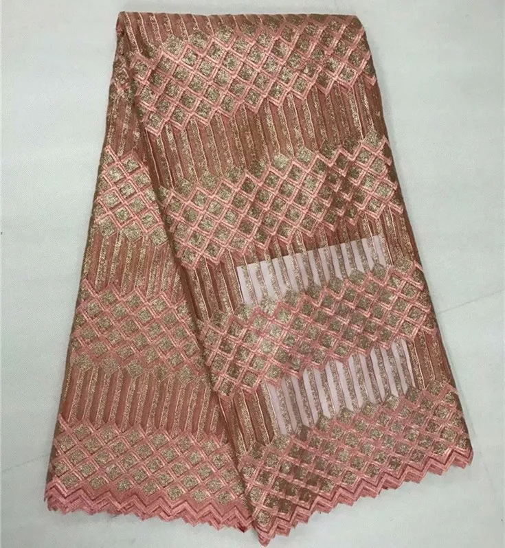 New Style pink guipure lace fabric 2019 high quality african cord for wedding dresses ff37d331 | Дом и сад