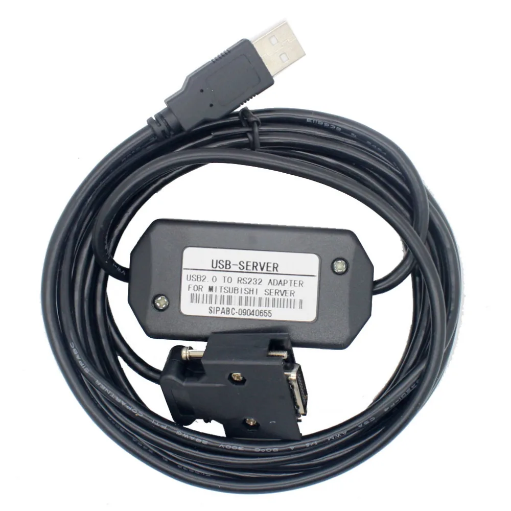 Free Shipping USB-MR-CPCATCB MR-J2S 3M Cable J2S Servo motor programmer cable, 3M Free Shipping USB-MR-CPCATCB MR-J2S 3M Cable J2S Servo motor programmer cable, 3M