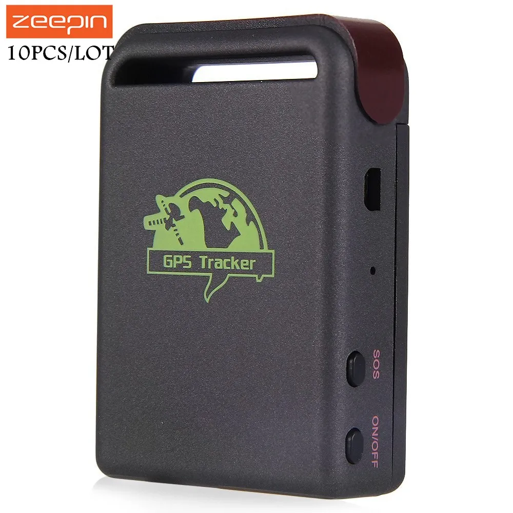 

10PCS/Lot TK102B Car GPS Tracker Supporting GSM GPRS With SOS Over-Speed Alarm Vehicle Tracking Locator