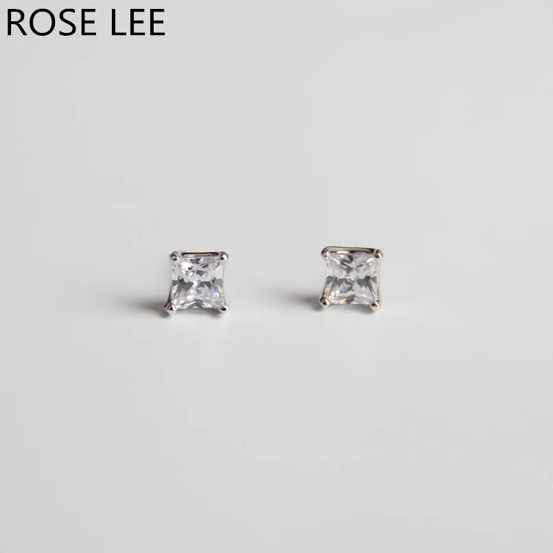 

ROSE LEE Tiny Delighted Small Stud Earrings For Women AAA Cubic Zirconia Jewelry Fashion Brincos RL01