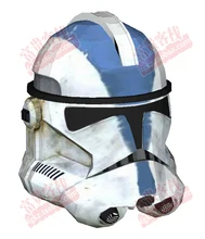 Paper Model Star Wars Clone Cavalry Helmet 1 1 Can Wearable Casual Puzzle Decoration DIY Handmade
