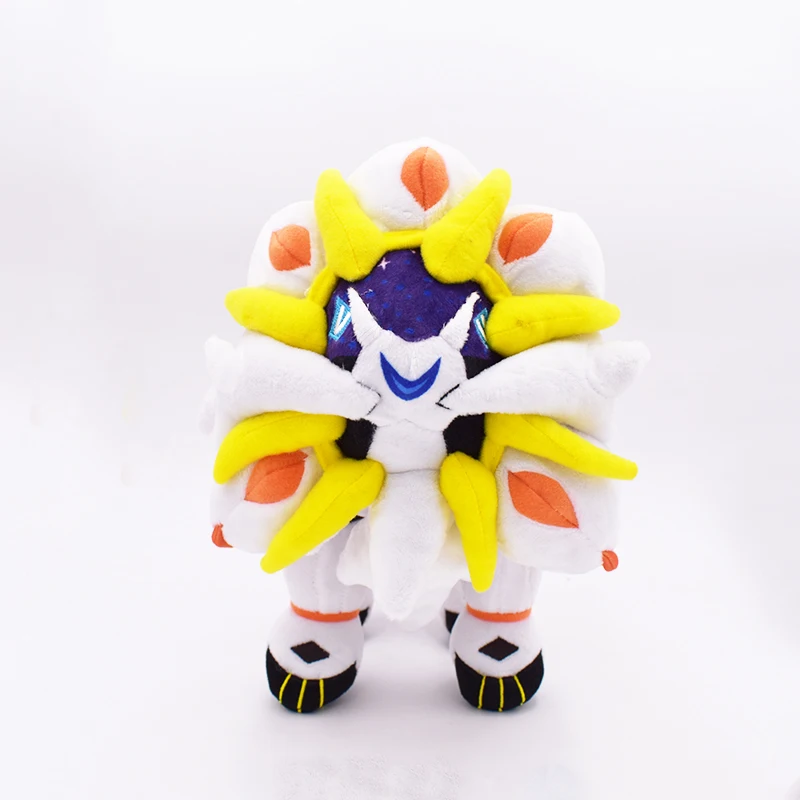 

New Arrival 2017 Solgaleo Stuffed Plush Toys Doll 10" 25cm Kids Gifts Free Shipping