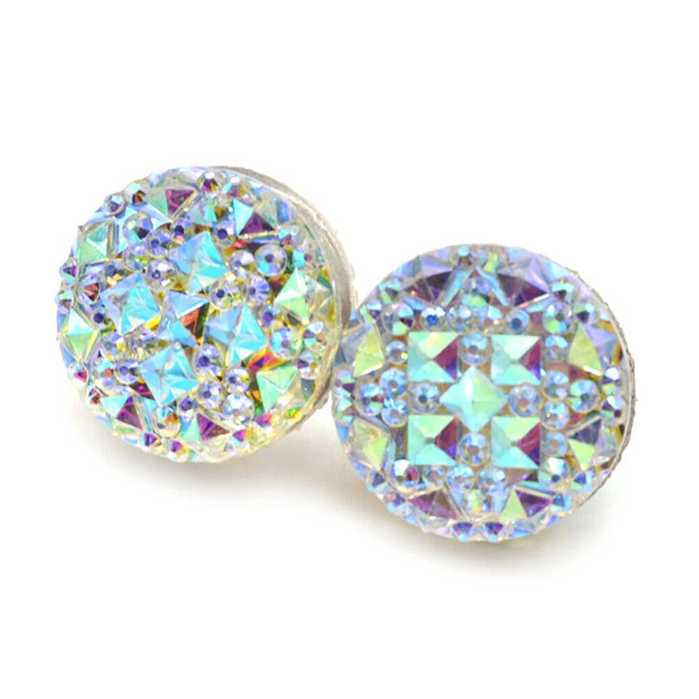 Горячая 1 пара мусульманская круглая магнитная брошь застежки булавки хиджаб