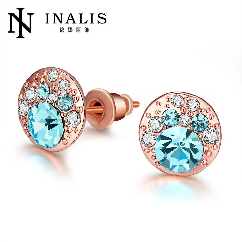E047-A Wholesale Nickle Free Antiallergic Gold color Earrings For Women New Fashion Jewelry | Украшения и аксессуары