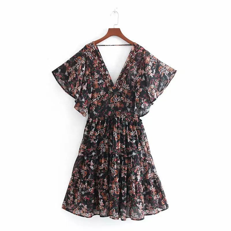 Горячая распродажа Новое Женское Платье vestido de festa Cc70-9096 Европейское и американское модное вышитое платье с цветочным принтом