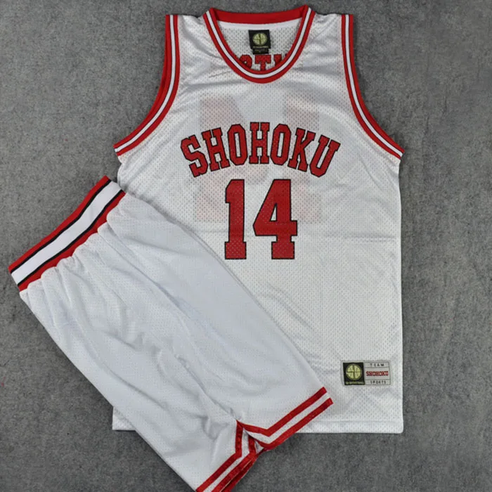Классический костюм для косплея Slam Dunk Mitsui Hisashi баскетбольная майка + шорты размер