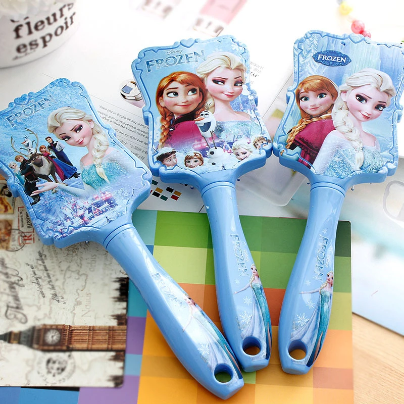 Disney Pretend Play Frozen Comb Princess Anna Elsa Anti-static Hair Care Brushes Baby Girls Dress Up Makeups Birthday Kids Gifts Disney Pretend Play Frozen Comb Princess Anna Elsa Anti-static Hair Care Brushes Baby Girls Dress Up Makeups Birthday Kids Gifts