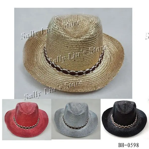 Baby Boys Girls Summer Straw Hats, Kids Acting Cap
