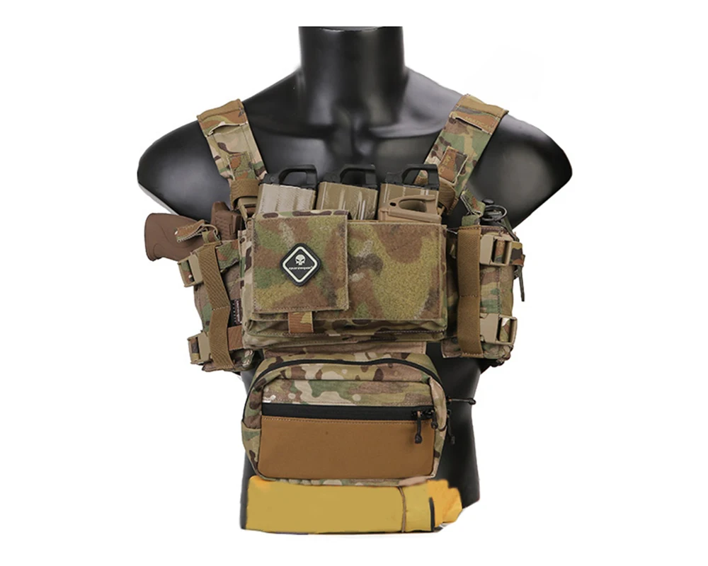 chissis mk3 equipamento de peito airsoft caça