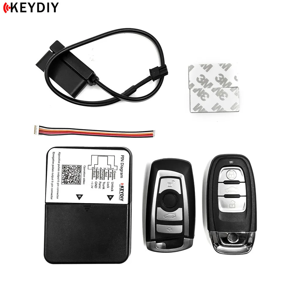 KEYDIY для BMW ключ KD многофункциональный пульт дистанционного управления Универсальный интерфейс(6pin) адаптер коробка пульты генератор для увеличения автомобильный ключ