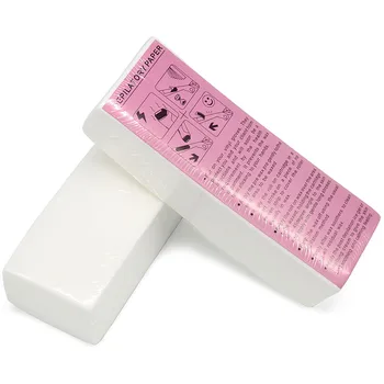

Good Quality 100pcs*2packs Depilatory paper Professional Nonwoven Epilator Wax Strip Paper Roll Waxing Hair Removal