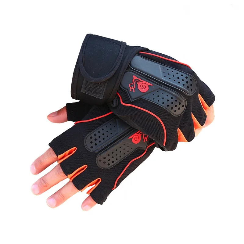 1 пара, перчатки для тяжелой атлетики с половинчатыми пальцами для мужчин и женщин, нескользящие спортивные перчатки для занятий тяжелой атлетикой и фитнесом для гантелей, перчатки для тренировок в тренажерном зале