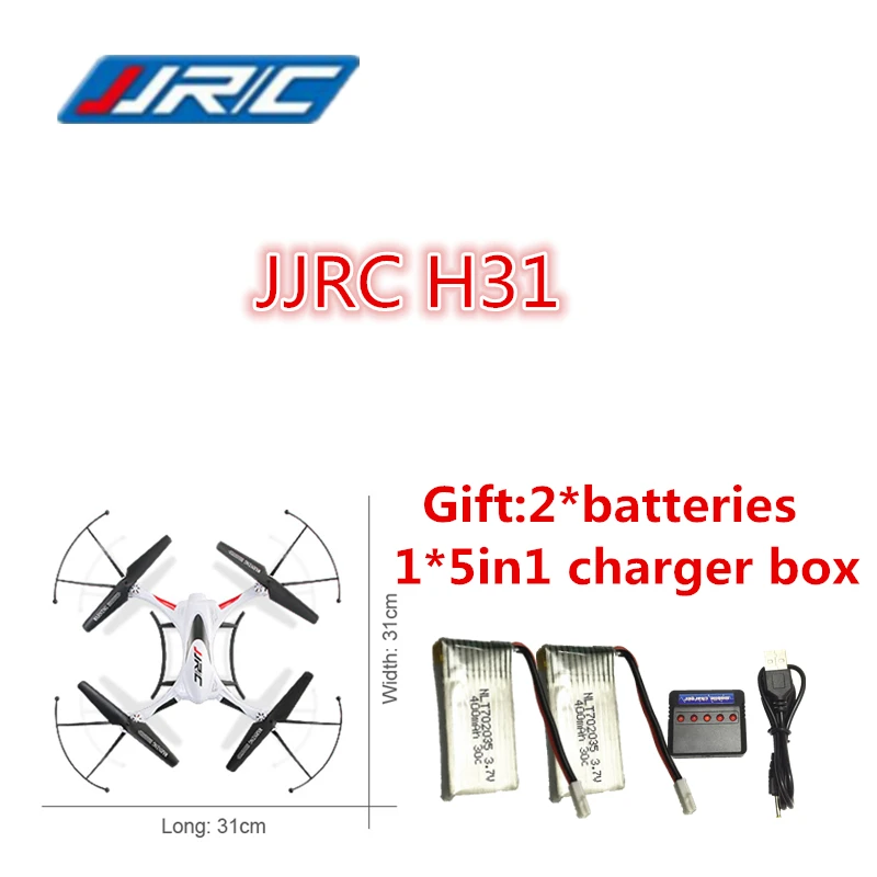 Buy Cheap JJRC H31 RC Drone With Camera Or No Camera 6Axis Professional Quadrocopter RC Helicopter Waterproof Resistance VS JJRC H37
