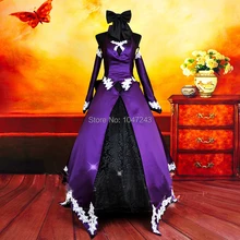 NEW Anime Fate/Zero Black Saber PURLE COLOR edged with lace women’s dress cosplay costume Accept customized HIGH quality