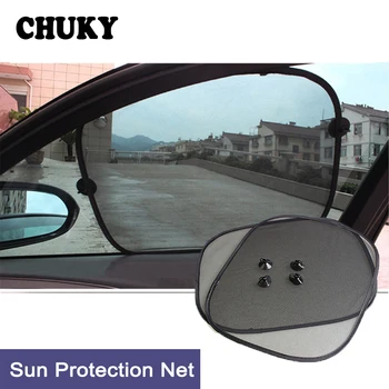 

CHUKY Car Styling Sun Protection Net Sun Shade Cover Stickers For Renault Megane 2 Logan Captur Alfa Romeo 159 Chevrolet Cruze