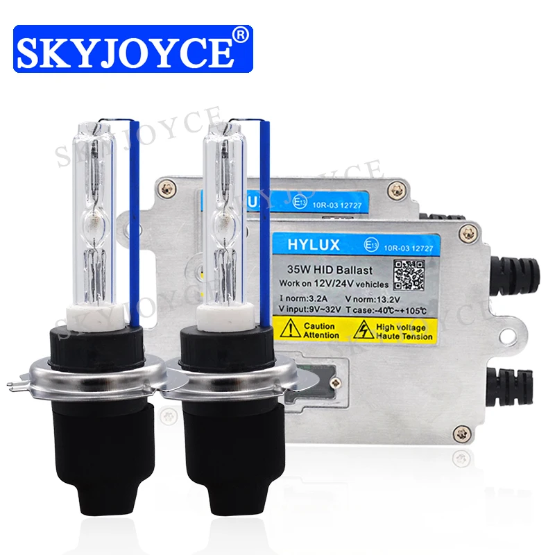 SKYJOYCE 12 в 35 Вт Быстрый Яркий Cnlight HID комплект Hylux A2088 быстрый запуск HID Балласт реактор Cnlight HID лампы H1 H7 H11 4300 K-8000 K