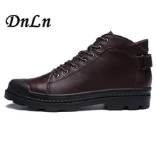 Г., новые мужские рабочие ботинки из натуральной воловьей кожи ботильоны мужская обувь ручной работы в стиле ретро 20D50