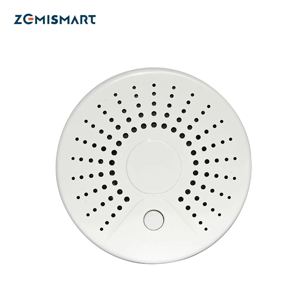 

Zemismart WiFi Tuya Smart Smoke Sensor 100DB wifi Smart Home Device Surveillance Wireless Smoke Detector