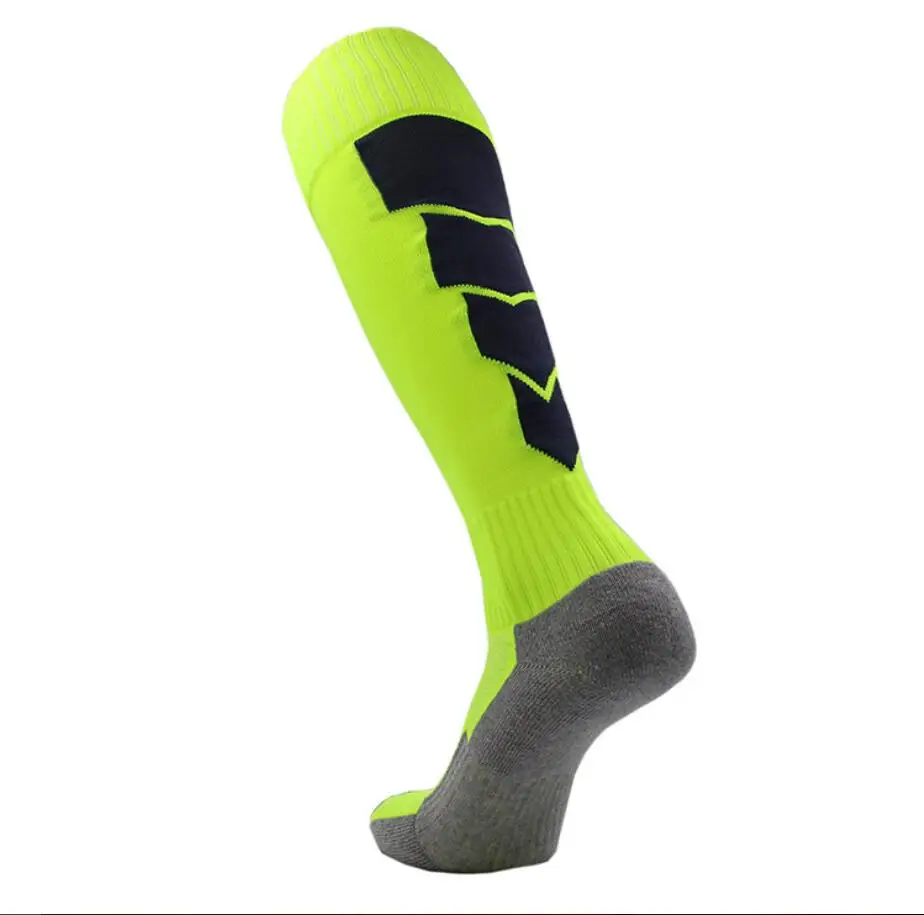 Мужские модные спортивные носки, компрессионные Лыжные носки, носки для футбола, баскетбола, дышащие спортивные носки для бега, велоспорта, мужские носки