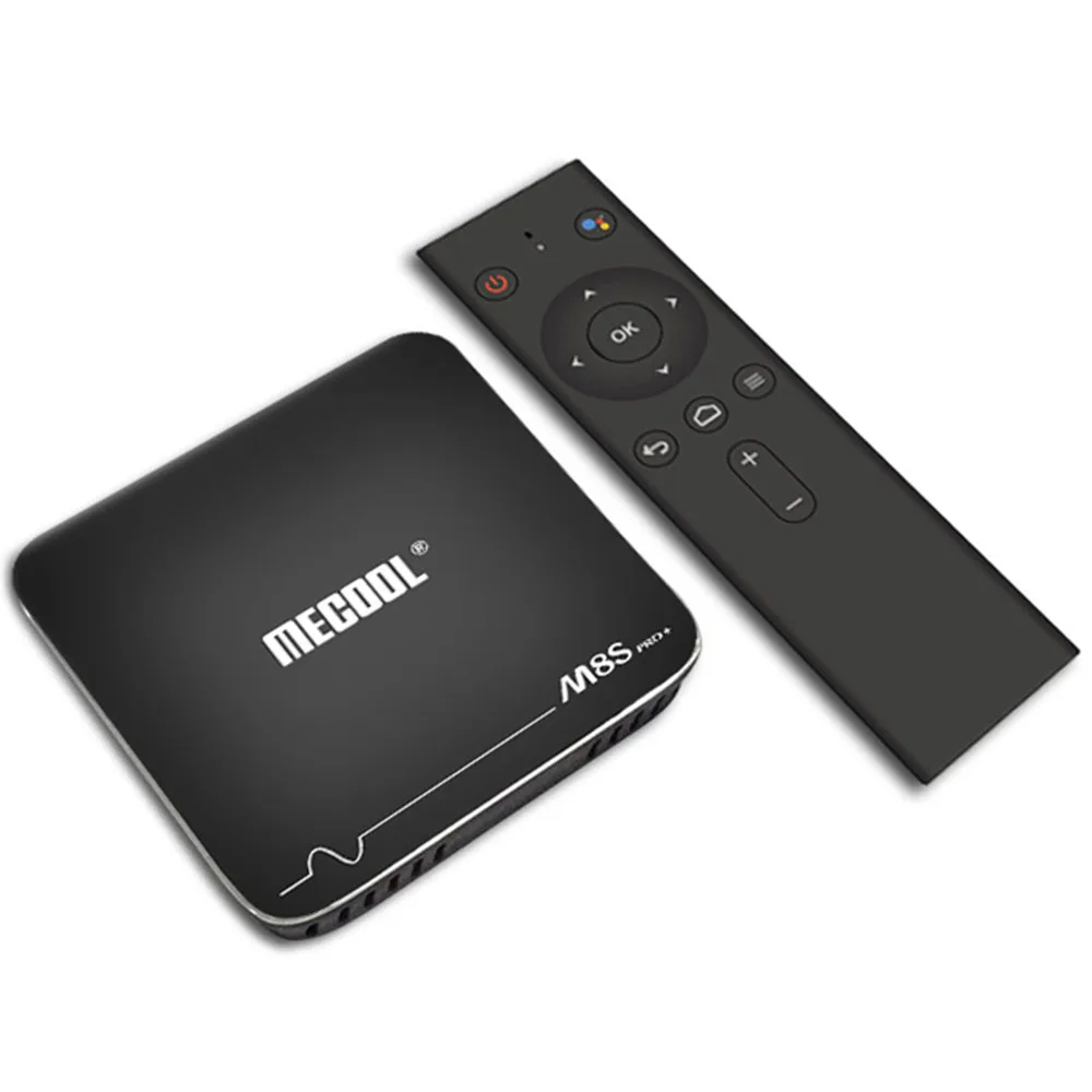 MECOOL M8S PRO Plus Android 7.1 TV Box With Voice Remote Control Amlogic S905W 2GB 16GB 2.4G WiFi 100Mbps BT4.2 4k Media Player
